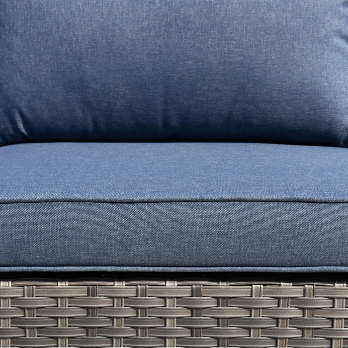 Latitude Run® 5 Piece Sectional Seating Group with Cushions & Reviews